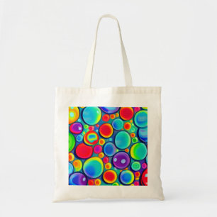 Regenboogbubels Tote Bag