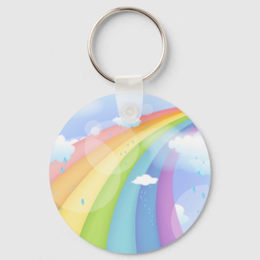 Regenboogbui Sleutelhanger (Voorkant)