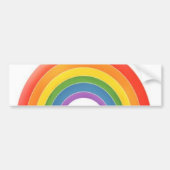 Regenboogbumper Bumpersticker (Voorkant)