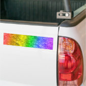 RegenboogBumpersticker 01 Bumpersticker (Op Truck)