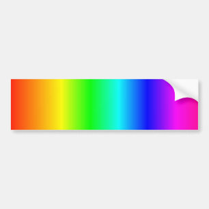 Regenboogbumpersticker Bumpersticker