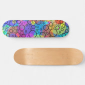Regenboogbundels II Persoonlijk Skateboard (Horizontaal)