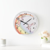 Regenboogbunnies Grote Klok (Huis)