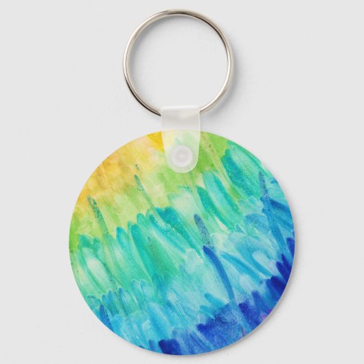 RegenboogButton Sleutelhanger (Voorkant)