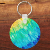 RegenboogButton Sleutelhanger (Voorkant)