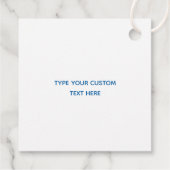 Regenboogcake Happy Verjaardag Wens Een Wens Cadea Bedankjes Labels (Achterkant)