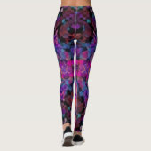 regenboogcaleidoscoop-leggings leggings (Achterkant)