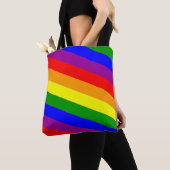 RegenboogCanvas tas (Dichtbij)