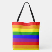 RegenboogCanvas tas (Achterkant)