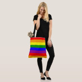 RegenboogCanvas tas (Op model)