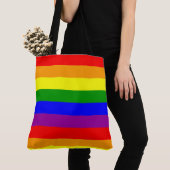 RegenboogCanvas tas (Dichtbij)