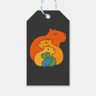 Regenboogcapibara's Cadeaulabel