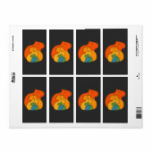 Regenboogcapibara's Etiket (Full Sheet)