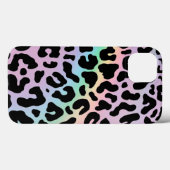 regenboogcheetah iphone 7/8 hoesje (Achterkant (horizontaal))