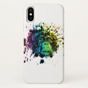 Regenboogchimpansee Case-Mate iPhone Case