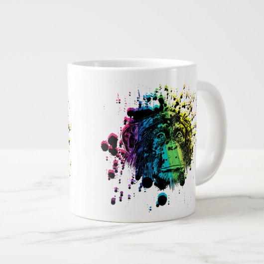 Regenboogchimpansee Grote Koffiekop (Voorkant rechts)