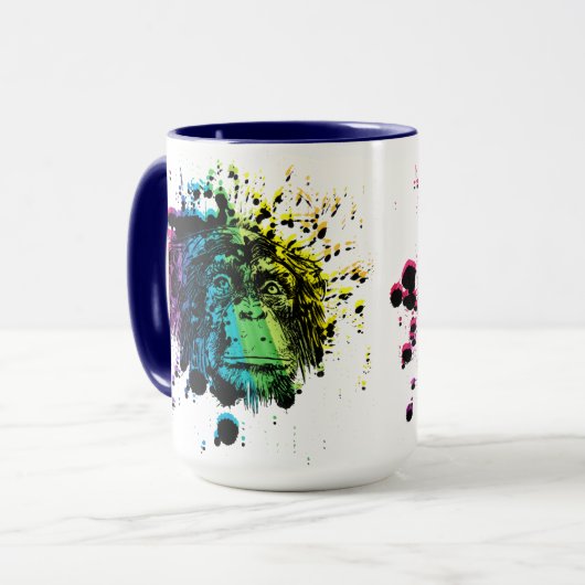 Regenboogchimpansee Mok (Voorkant links)