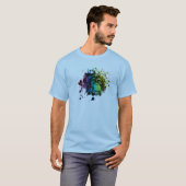 Regenboogchimpansee T-shirt (Voorkant volledig)