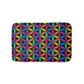 Regenboogcirkels Badmat (Voorkant)