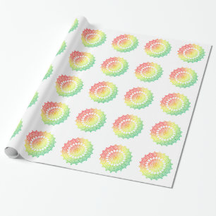 Regenboogcirkels Cadeaupapier