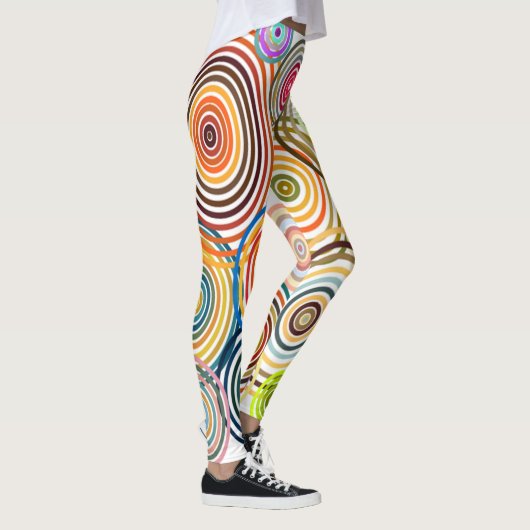 Regenboogcirkels Leggings (Rechts)