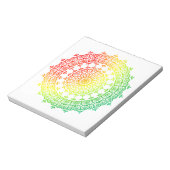 Regenboogcirkels Notitieblok (Linkerzijde)