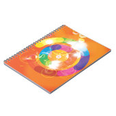 Regenboogcirkels Notitieboek (Linkerzijde)