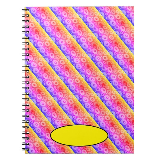 Regenboogcirkels Notitieboek (Voorkant)