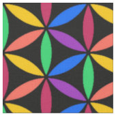 Regenboogcirkels Stof (Close Up)