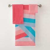 Regenboogcollage Bad Handdoek (Insitu)