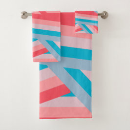 Regenboogcollage Bad Handdoek