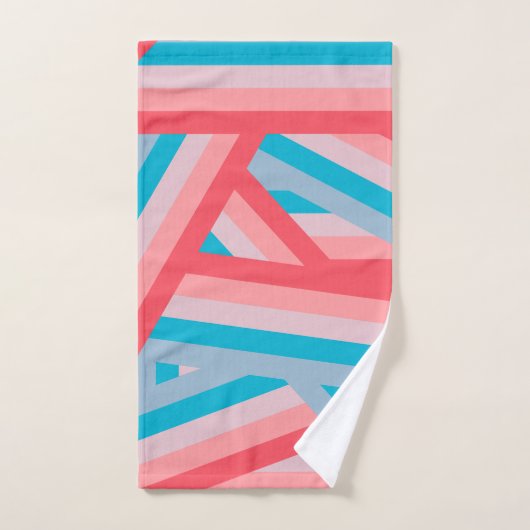 Regenboogcollage Bad Handdoek (Handdoek)