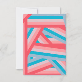 Regenboogcollage Bedankkaart