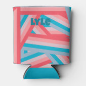 Regenboogcollage Blikjeskoeler (Voorkant)