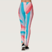 Regenboogcollage Leggings (Achterkant)