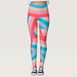 Regenboogcollage Leggings