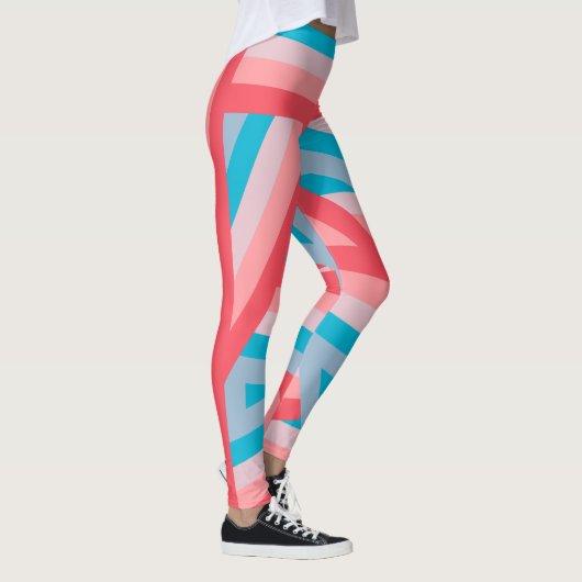Regenboogcollage Leggings (Rechts)