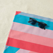 Regenboogcollage Strandlaken (In situ)