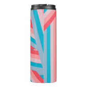 Regenboogcollage Thermosbeker (Achterkant)