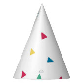 RegenboogConfetti Feesthoedjes (Links)