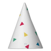 RegenboogConfetti Feesthoedjes (Rechts)