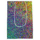 RegenboogConfetti Medium Cadeauzakje (Achterkant)