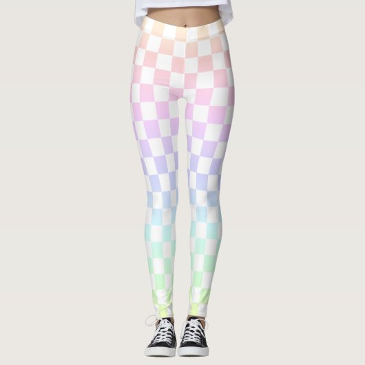 Regenboogcontrole Leggings (Voorkant)
