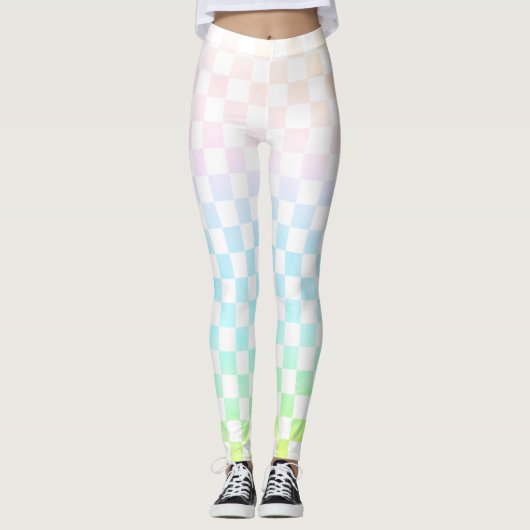 Regenboogcontrole Leggings (Voorkant)