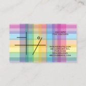 Regenboogcontrole Visitekaartje (Achterkant)