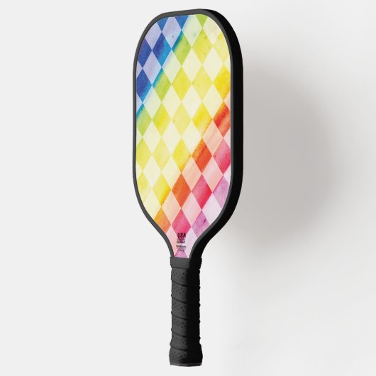 Regenboogcontroles Pickleball Paddle (Links)