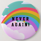Regenboogconvenant Ronde Button 6,0 Cm (Voorkant)