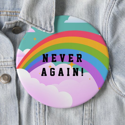 Regenboogconvenant Ronde Button 6,0 Cm (In situ)