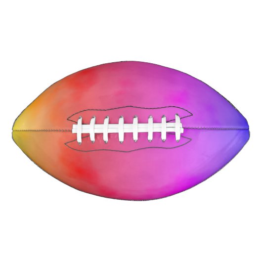 Regenboogdamp American Football (Voorkant)