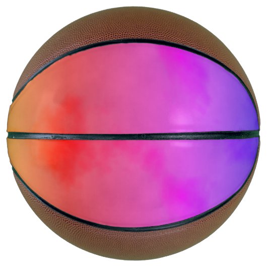 Regenboogdamp Basketbal (Voorkant)